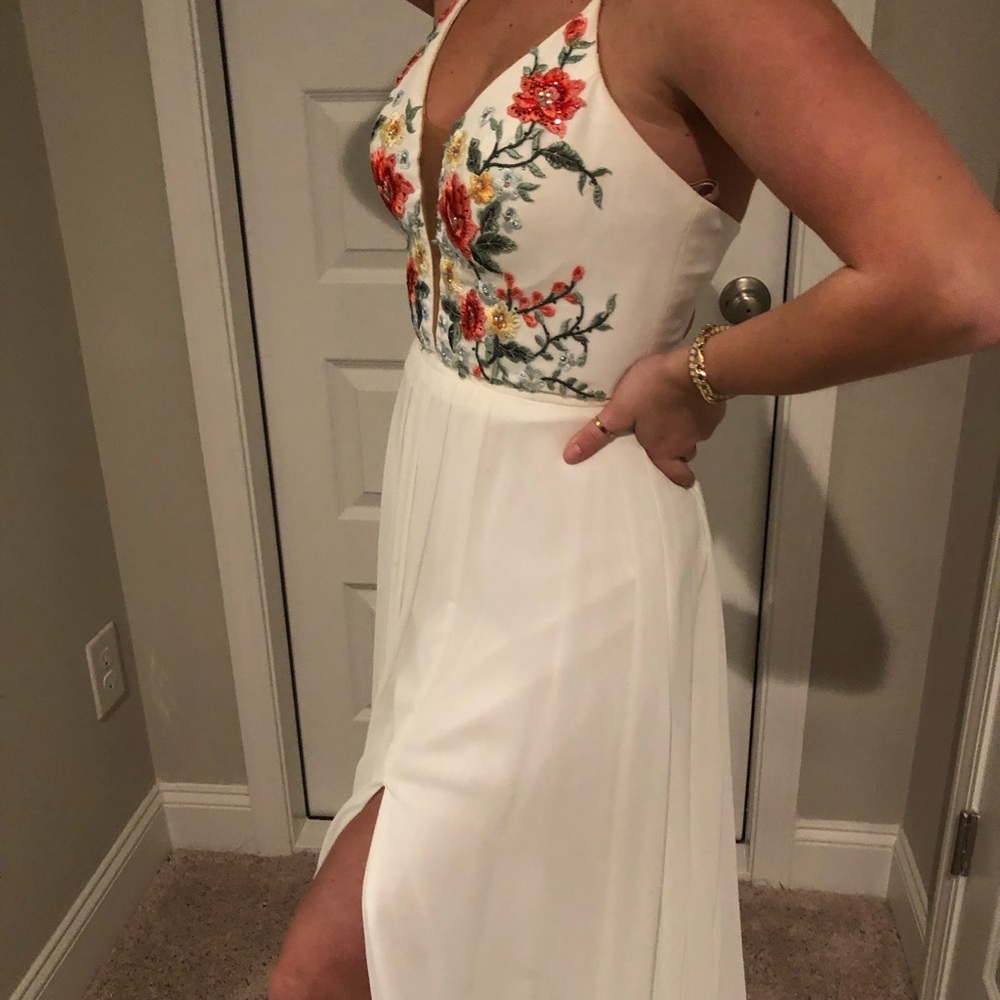 Floral print prom/ homecoming dress - Picture 6 of 10